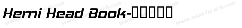 Hemi Head Book字体转换